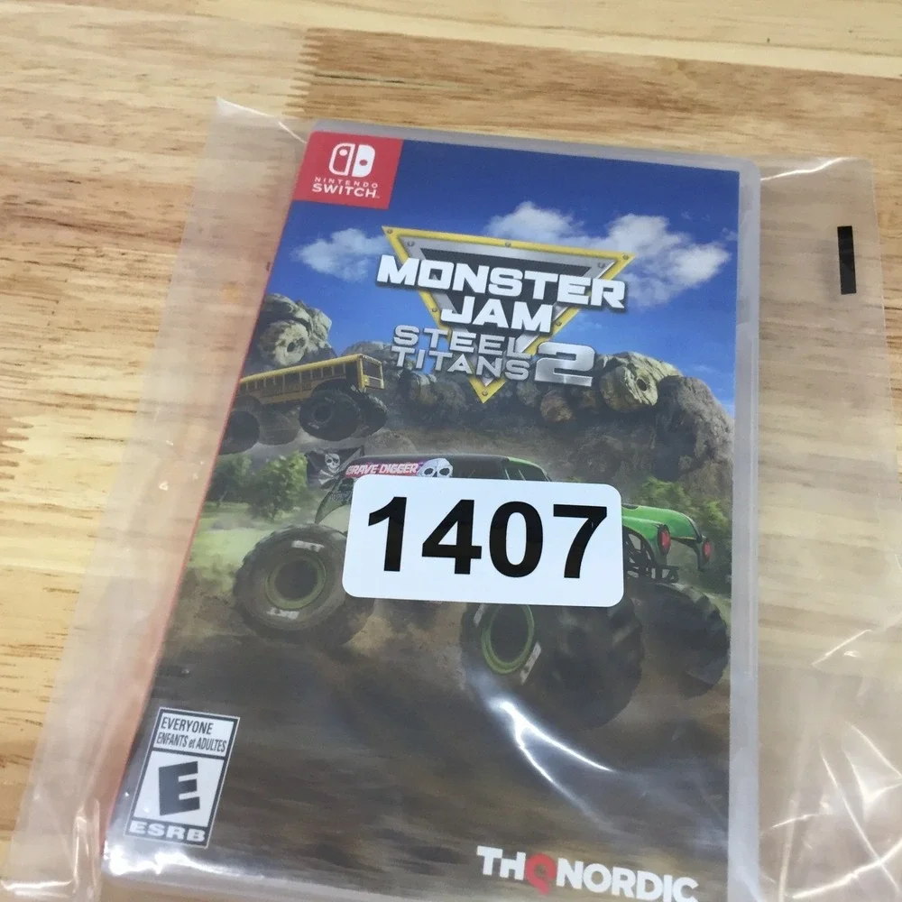 Monster Jam Steel Titans 2 Nintendo Switch Game THQ Nordic Grave Digger 2021